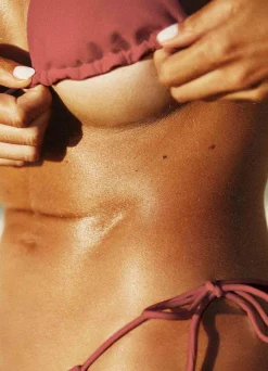 Rust Triangle Bikini