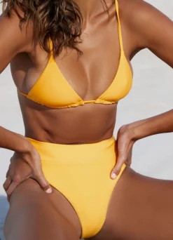 Yellow String Bralette